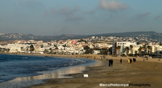 Explore Tangier beach area in walking tour with Trek Morocco Desert